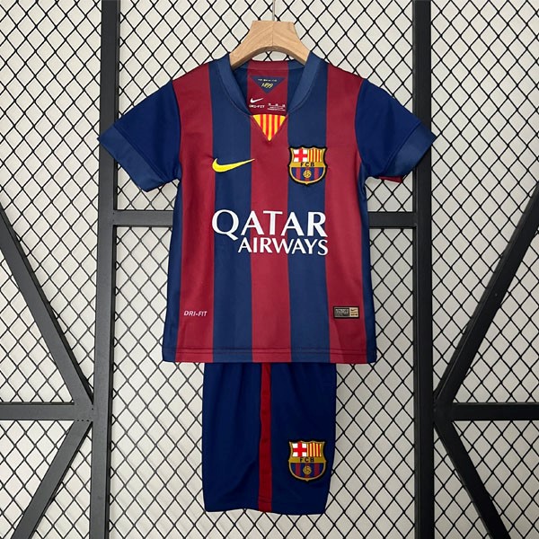 Maillot Barcelone Domicile Retro Enfant 2014 2015